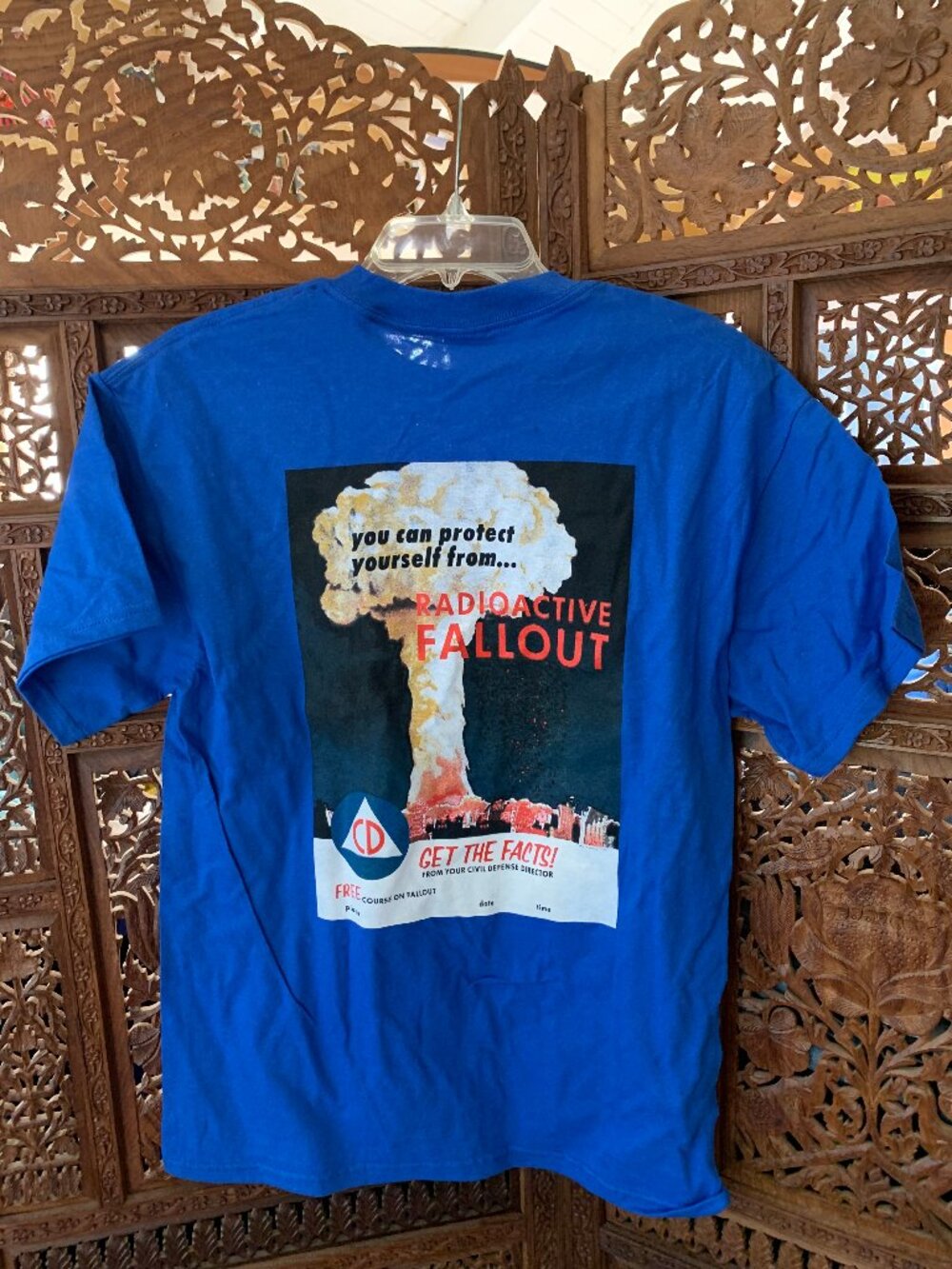 NWOT Retro Civil Defense t-shirts unisex